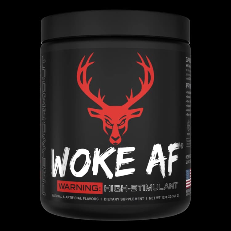 Bucked Up Woke Af High Stimulant Pre-Workout Blood Raz