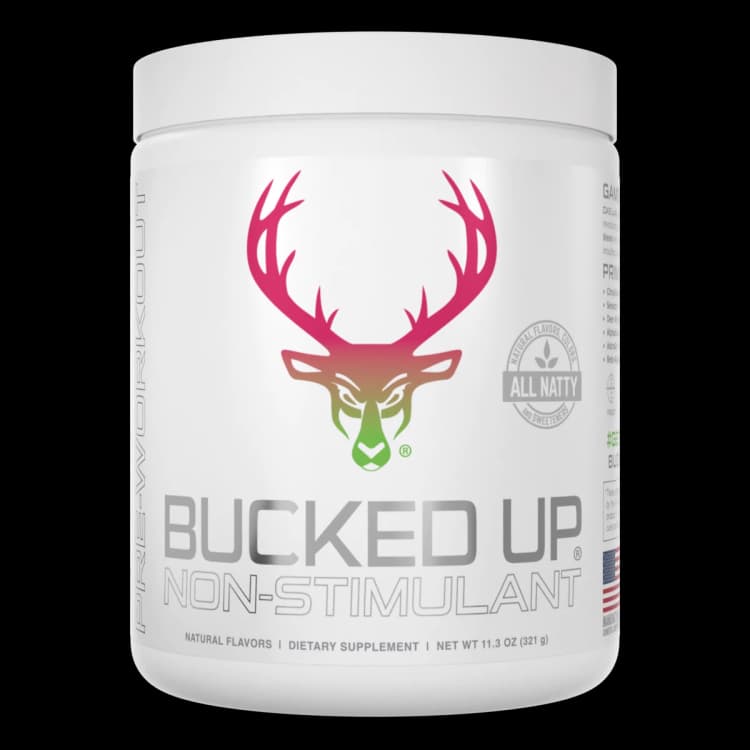 Bucked Up Non-Stimulant Pre-Workout Raspberry Lime Ricky