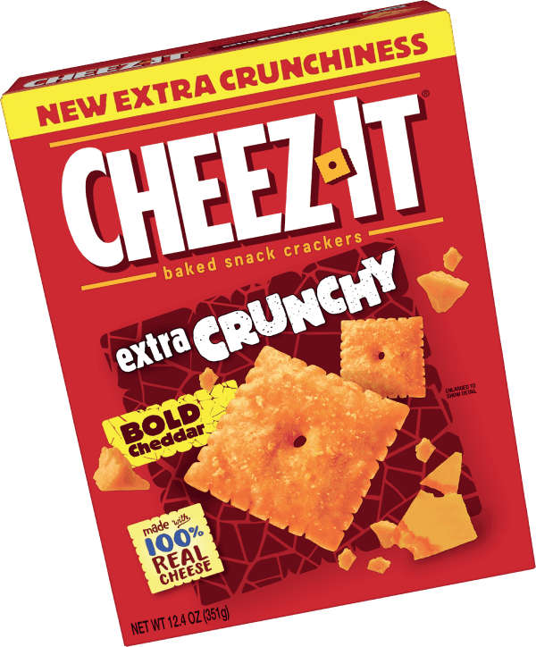 Cheez-It Baked Snack Crackers Bold Cheddar