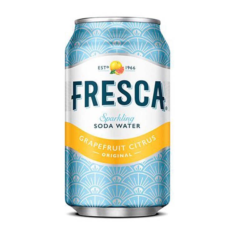Fresca Sparkling Soda Water Grapefruit Citrus