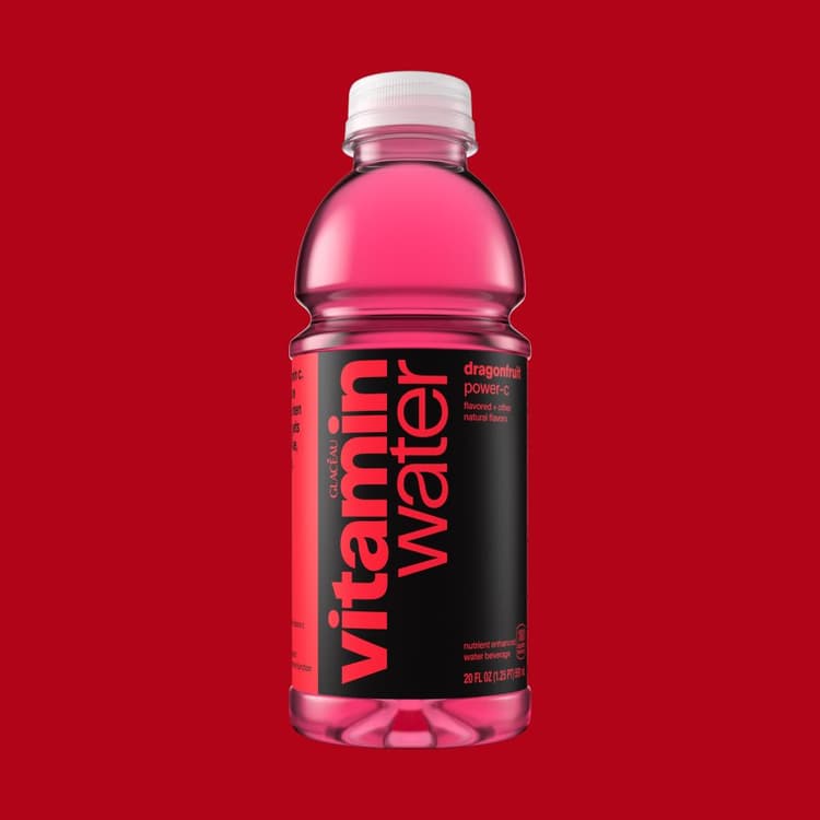 Vitaminwater Water Beverage Nutrient Enhanced Power C Dragonfruit
