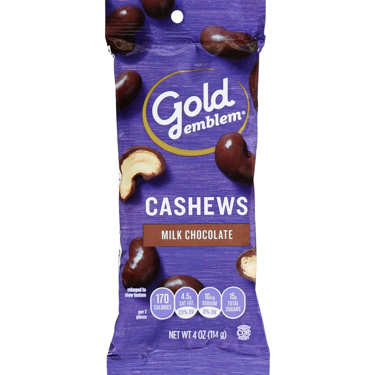 Gold Emblem Milk Chocolate Cashews