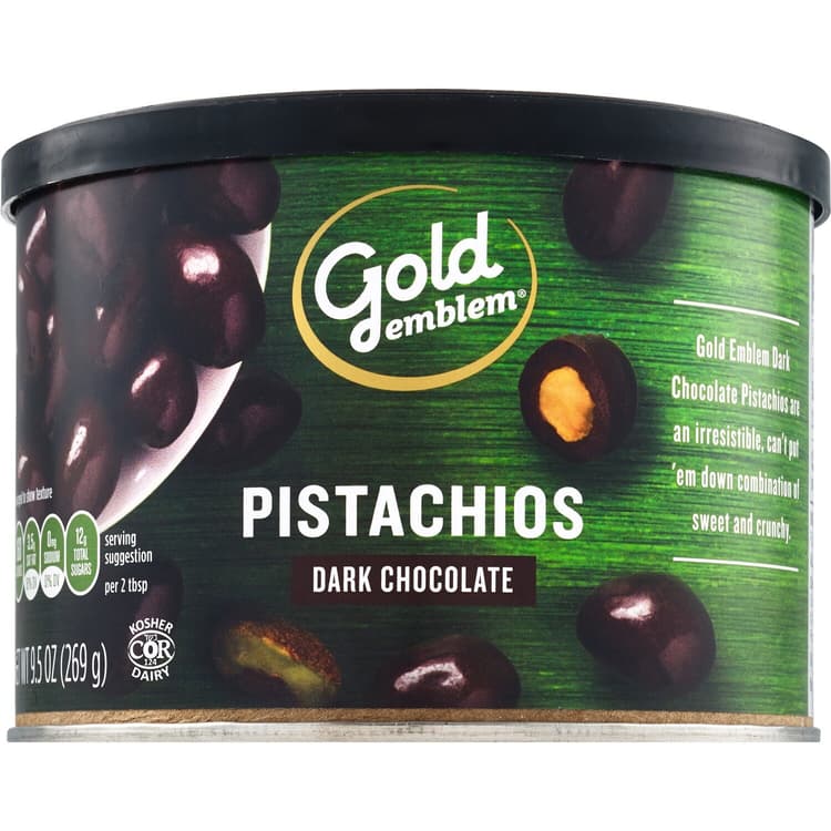 Gold Emblem Dark Chocolate Pistachios