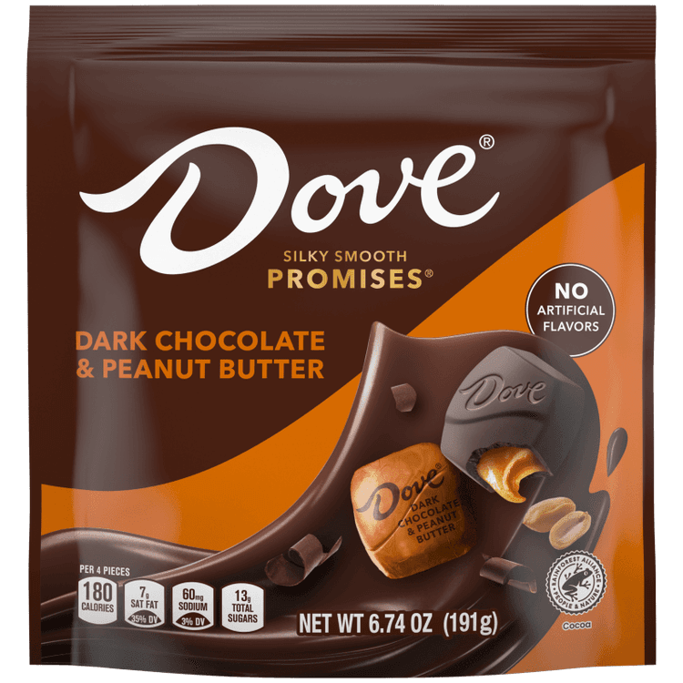 Dove Silky Smooth Promises Dark Chocolate & Peanut Butter