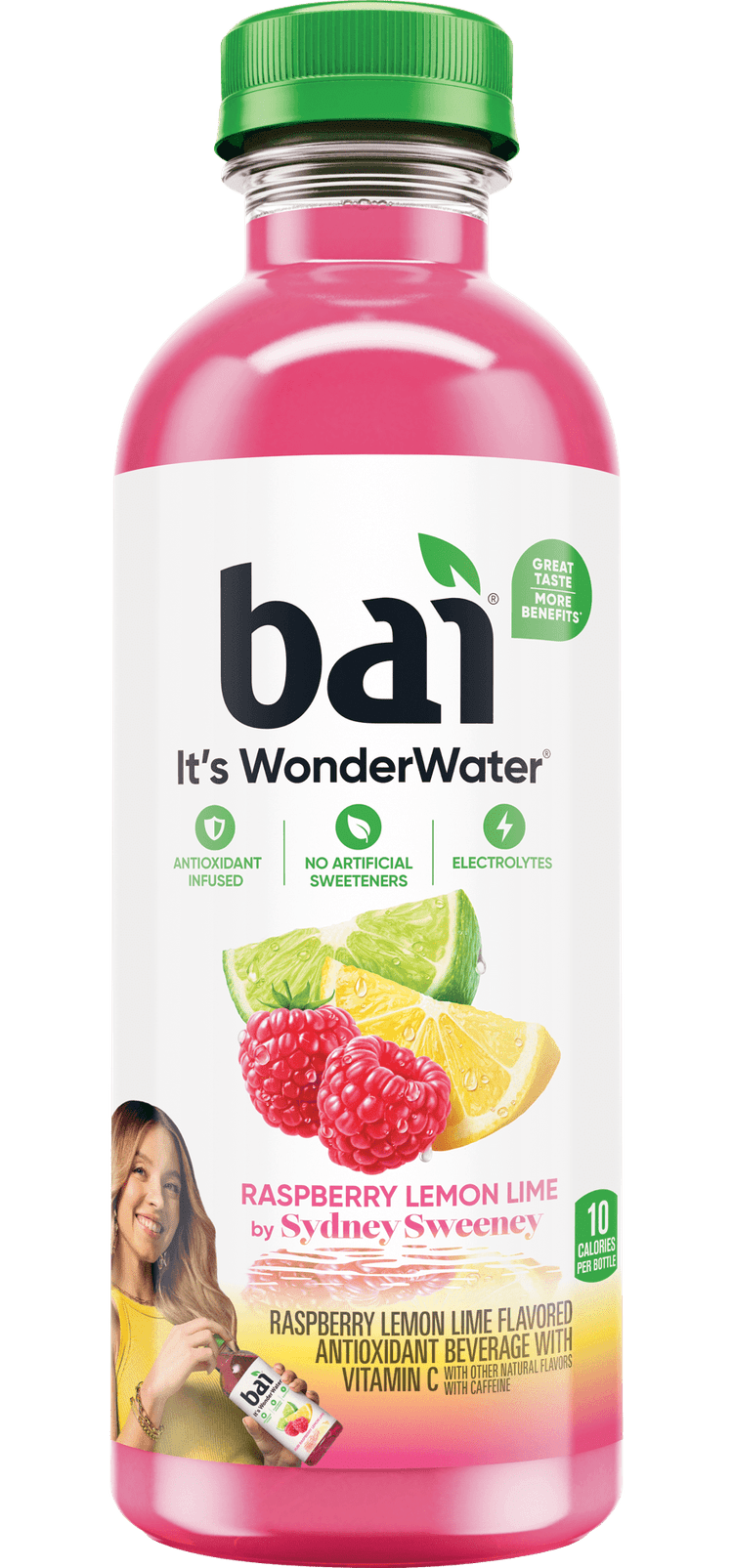 Bai It'S Wonderwater Raspberry Lemon Lime Flavor