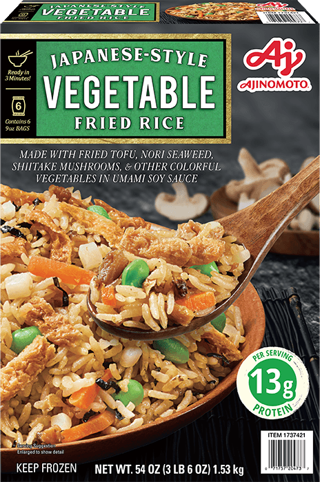 Ajinomoto Japanese-Style Vegetable Fried Rice