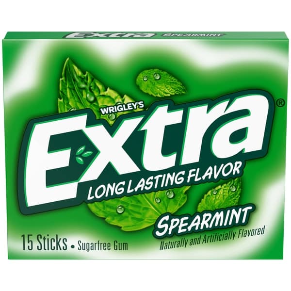 Extra Sugar Free Chewing Gum Spearmint