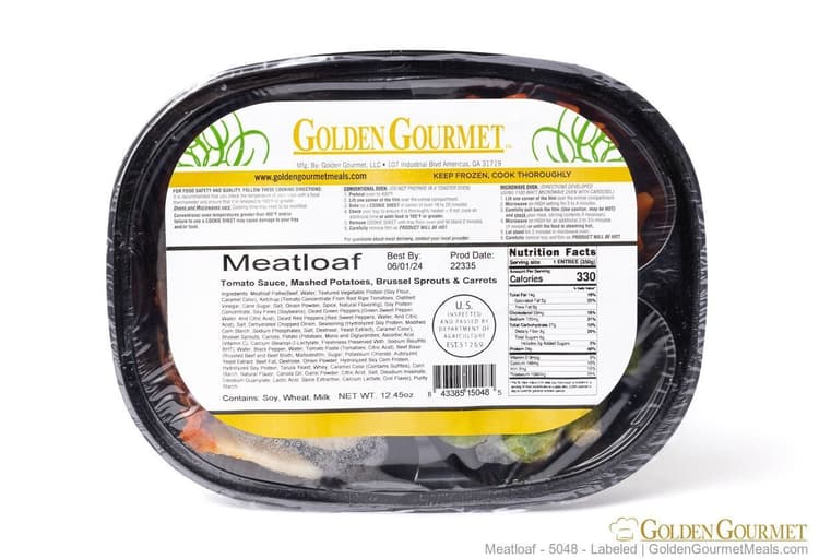 Golden Gourmet Meatloaf