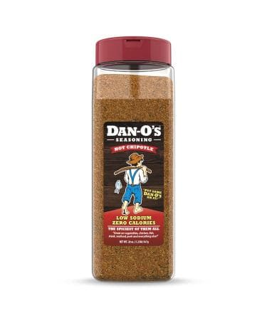Dan-O'S Hot Chipotle Low Sodium Zero Calories Seasoning