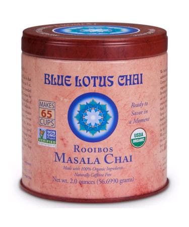 Blue Lotus Chai Rooibos Masala Chai, 2.0 Onces