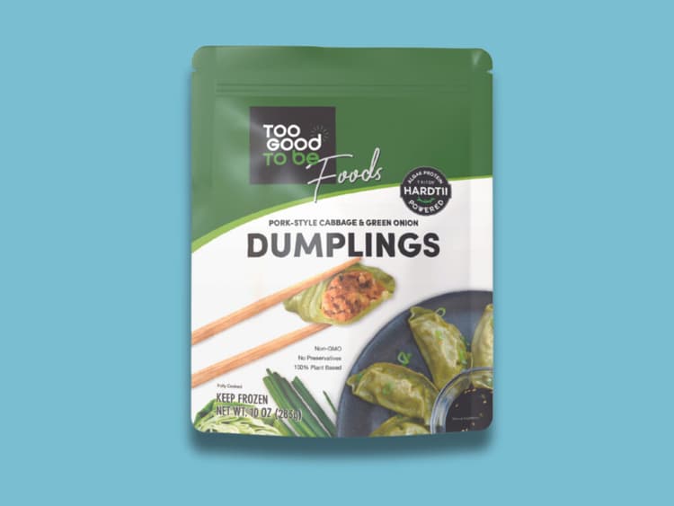 Too Good To Be Foods Dumplings