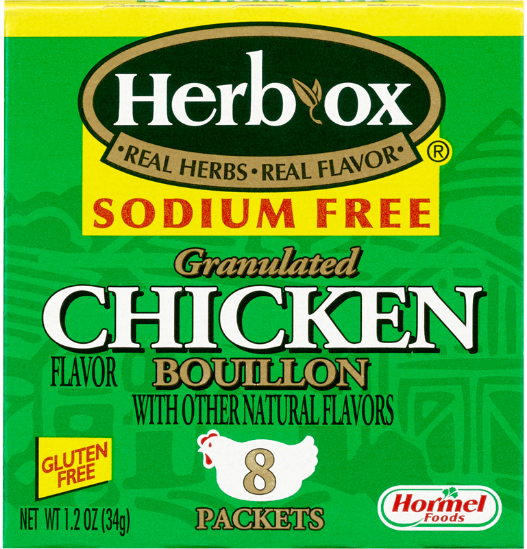 Hormel Foods Herb-Ox Sodium Free Granulated Chicken Bouillon