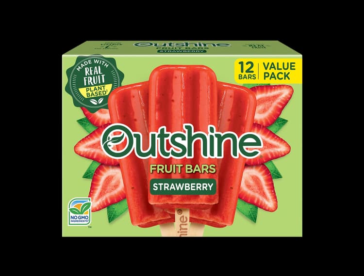 Outshine Strawberry Fruit Bars