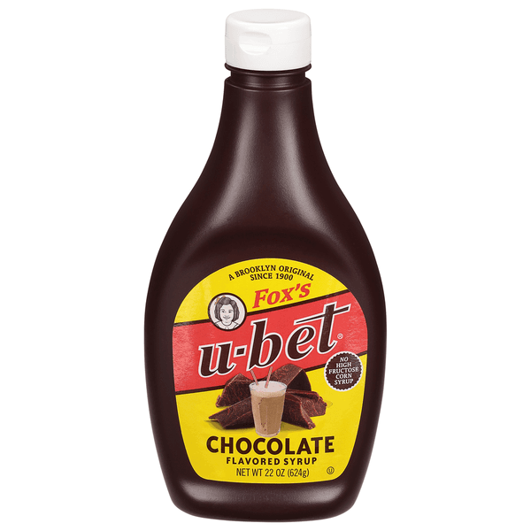 Foxs U-Bet Dessert Topping Syrup Chocolate