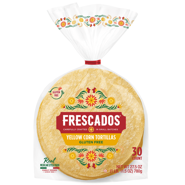 Frescados Yellow Corn Flour Tortilla