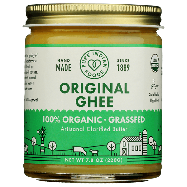 Pure Indian Foods Organic Ghee Grass-Fed