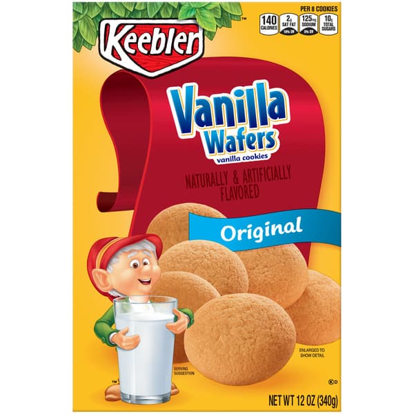 Keebler Sugar Wafers Cookies Vanilla