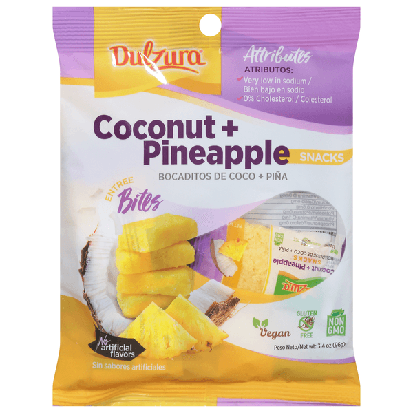 Dulzura Coconut + Pineapple Snacks Entree Bites
