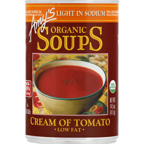 Amy'S Organic Soups Cream Of Tomato