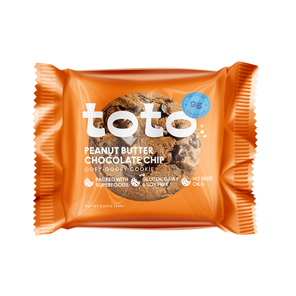 Toto Peanut Butter Chocolate Chip Plant-Based Cookie