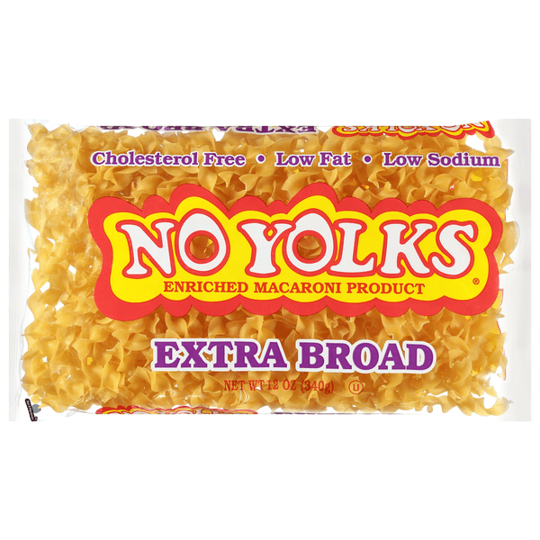 Is it Fish Free? No Yolks Pasta Enriched Egg White Extra Broad