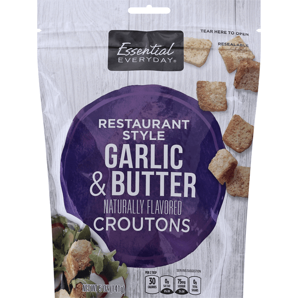 Essential Everyday Garlic & Butter Croutons