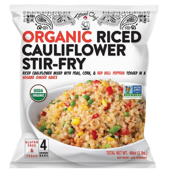 Is it Eosinophilic Esophagitis Friendly? Tattooed Chef Organic Riced Cauliflower Stir-fry
