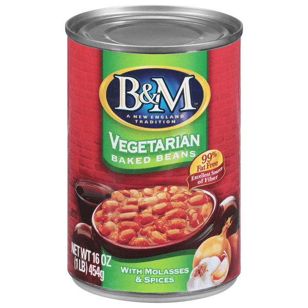 B&M Fat Free Vegetarian Baked Beans Canned