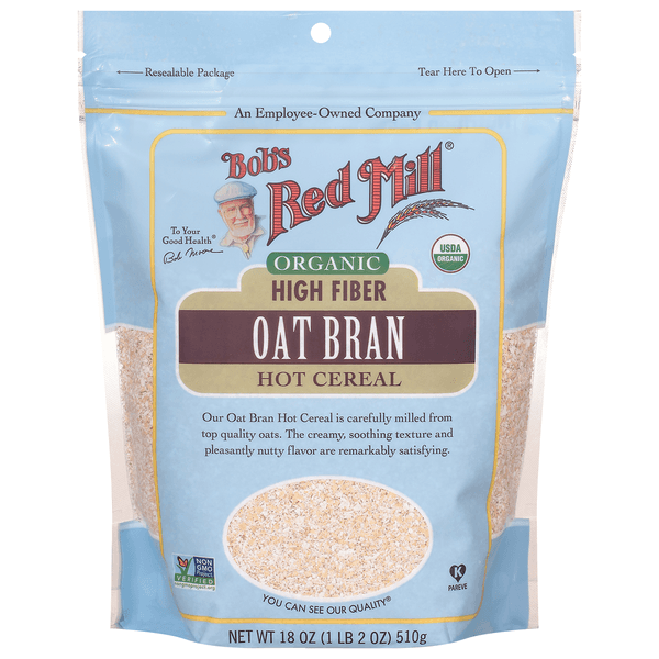 Is it Vegetarian? Bob's Red Mill Organic Oat Bran High Fiber Hot Cereal