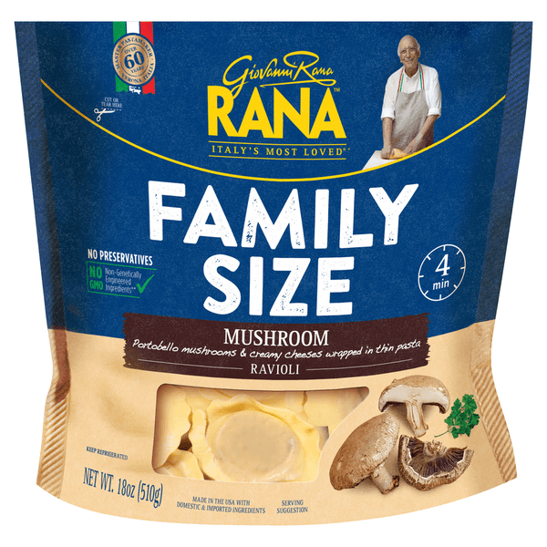 Rana Mushroom Ravioli Family Size
