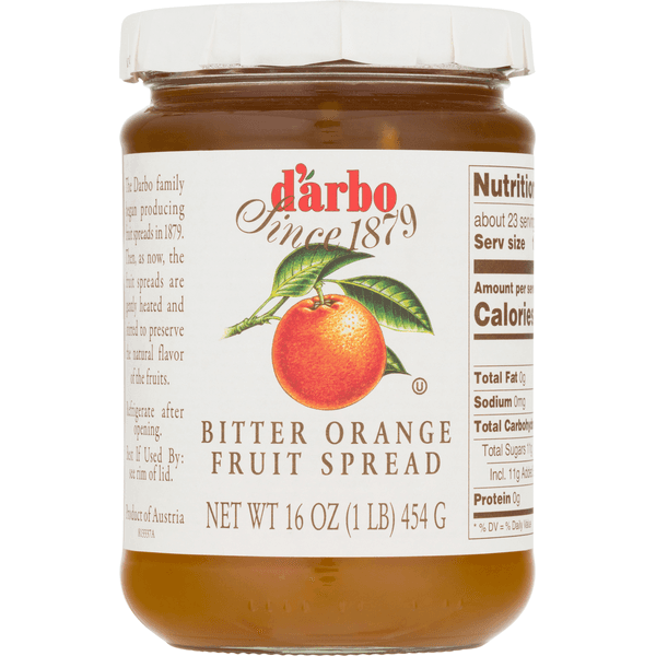 D'Arbo Gluten Free Marmalade Bitter Orange