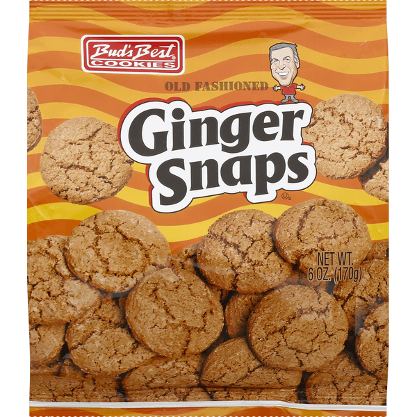 Bud'S Best Cookies Cookies, Ginger Snaps, Old Fashioned