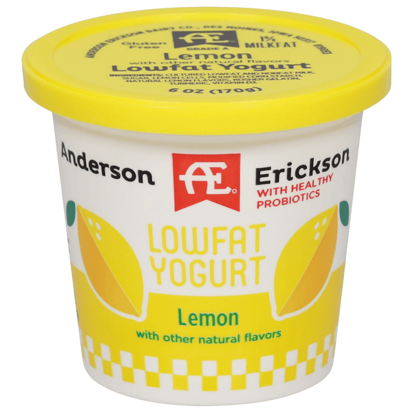Ae Dairy Lemon Lowfat Yogurt