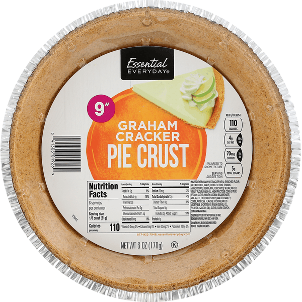 Essential Everyday 9 In Graham Cracker Pie Crust
