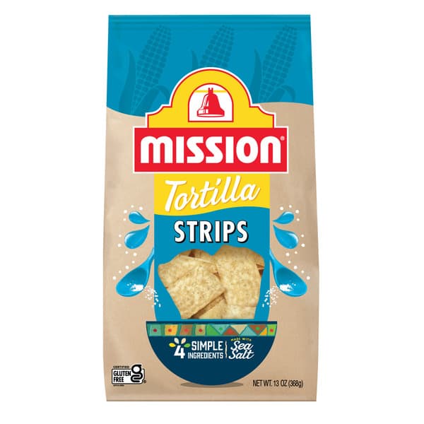 Is it Pescatarian? Mission Tortilla Strips Made With Sea Salt