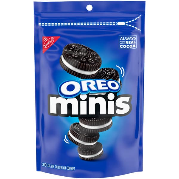 Oreo Snak Saks Mini Chocolate Sandwich Cookies