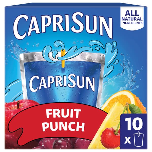 Is it Interstitial Cystitis Friendly? Capri Sun Fruit Punch Flavored Juice Drink