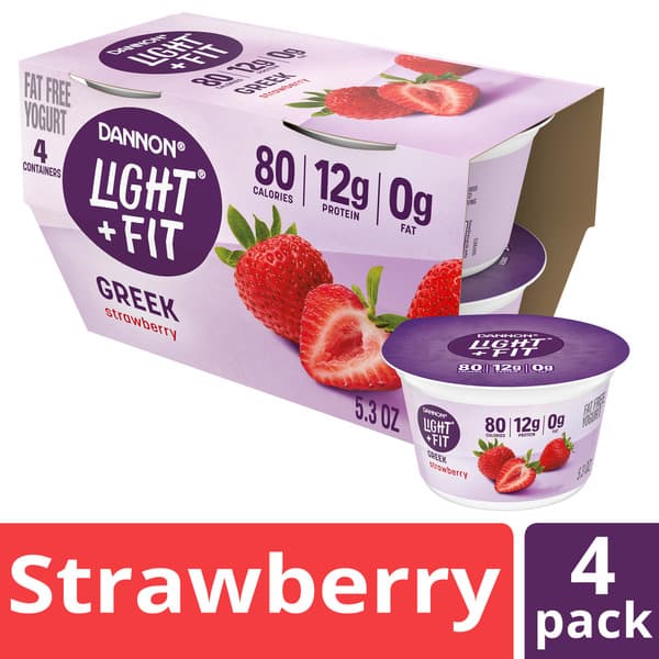 Dannon Light & Fit Greek Strawberry