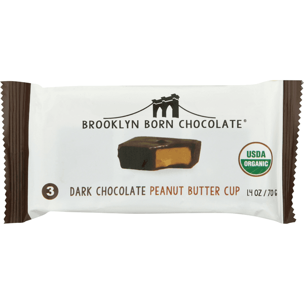Brooklyn Born Chocolate Organic Dark Chocolate Peanut Butter