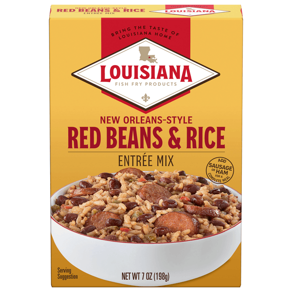 Louisiana Entree Mix Red Beans & Rice New Orleans Style
