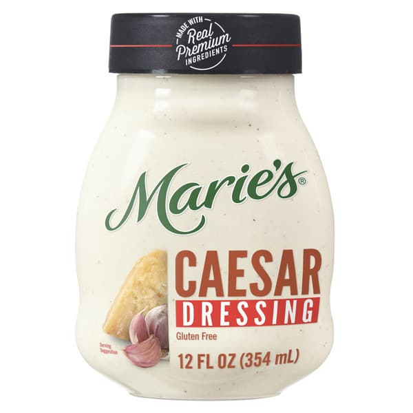 Maries Salad Dressing & Dip Real Premium Non Gmo Oil Caesar