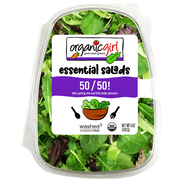 Organicgirl 50/50 Spring Mix & Baby Spinach