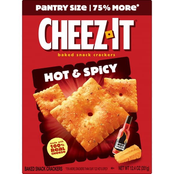 Is it Chestnut Free? Cheez-it Cheese Crackers Baked Snack Hot And Spicy