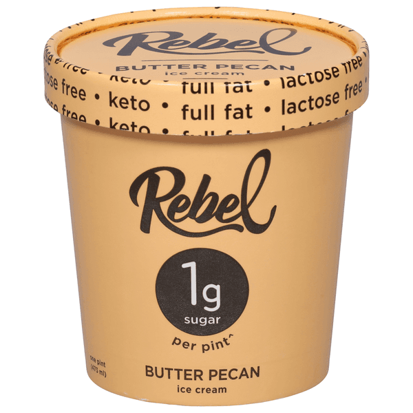 Rebel Ice Ice Cream Butter Pecan