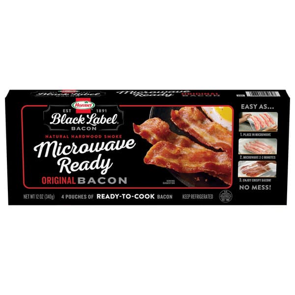 Is it Low Sodium? Hormel Black Label Microwave Ready Original Bacon