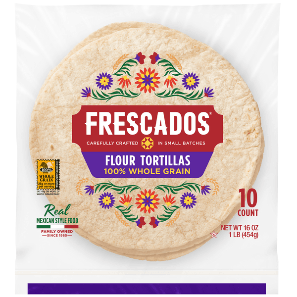 Frescados Whole Wheat Tortillas