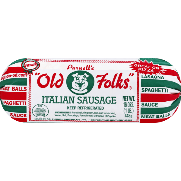Purnell'S Old Folks Italian Sausage