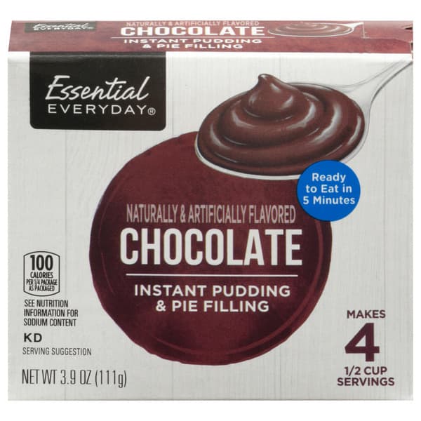 Essential Everyday Instant Chocolate Pudding & Pie Filling