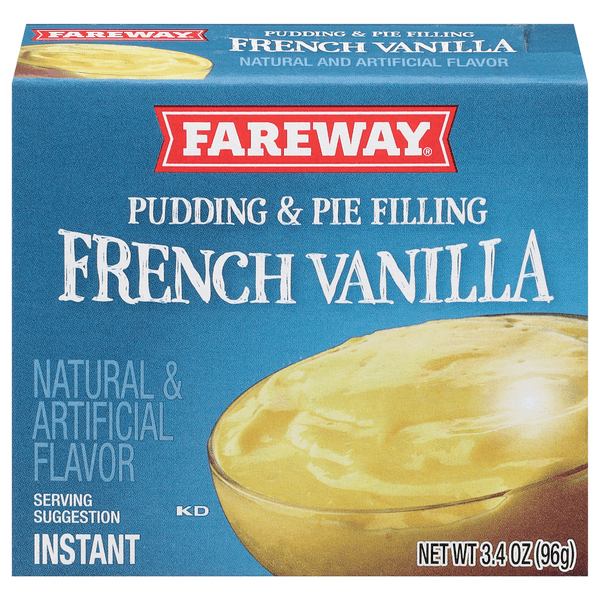 Fareway Instant French Vanilla Pudding