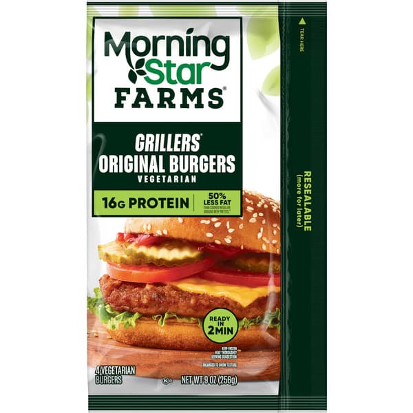 Is it PCOS Friendly? Morningstar Farms Veggie Grillers Original Veggie Burgers